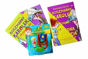 Bild von Koszmarny Karolek kontra Wredna Wandzia Dwie zupełnie nowe książki + zabawka gratis !Ogromne wijące się dżdżownice