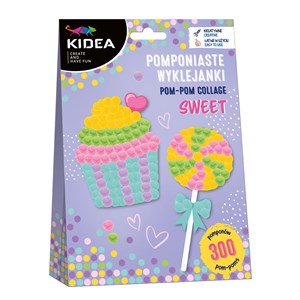 Bild von Pomponiaste wyklejanki Sweet Kidea