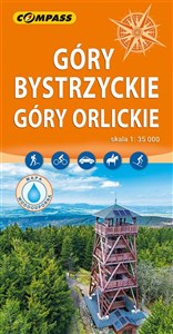 Bild von Góry Bystrzyckie, Góry Orlickie mapa laminowana