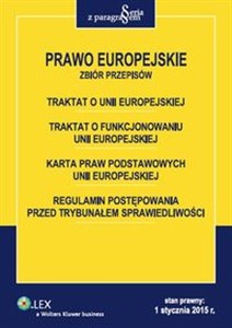 Bild von Prawo Europejskie Zbiór przepisów