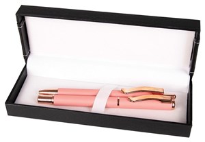 Obrazek Pióro + długopis Master w etui 38 różowy