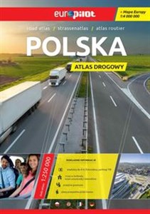 Obrazek Atlas drogowy Polska  1:250 000 z mapą Europy