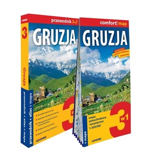 Obrazek Gruzja 3w1 przewodnik + atlas + mapa