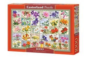 Bild von Puzzle 1000 Vintage Floral C-104338