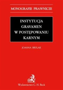 Bild von Instytucja Gravamen w postępowaniu karnym