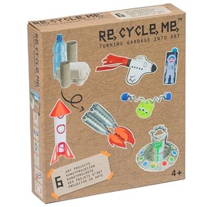 Obrazek Re-Cycle-Me Zestaw Kreatywny Kosmos 6 zabawek