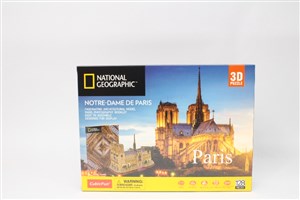 Bild von Puzzle 3D National Geographic Notre-Dame