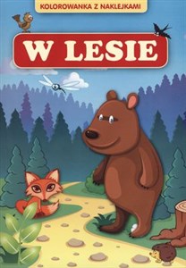 Obrazek Kolorowanka z naklejkami W lesie
