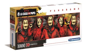 Bild von Puzzle 1000 Panorama La Casa De Papel