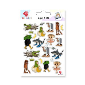 Bild von Naklejki dla dzieci Brainrot Ballerina Cappuccina