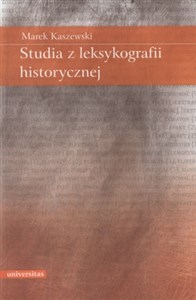 Obrazek Studia z leksykografii historycznej