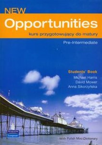 Obrazek Opportunities New Pre Intermediate Students Book z płytą CD Kurs przygotowujący do matury