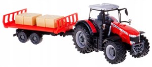 Bild von Farm Tractor Fergusson 8740S + przyczepa BBURAGO