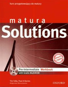 Bild von Matura Solutions Pre Intermediate Workbook + CD