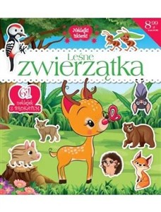 Bild von Naklejki Iskierki brokatowe. Leśne zwierzątka