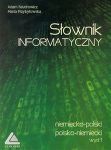 Obrazek Słownik informatyczny niemiecko-polski polsko-niemiecki