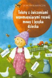 Bild von Teksty z ćwiczeniami wspomagającymi rozwój mowy i języka dziecka Zeszyt logopedyczny
