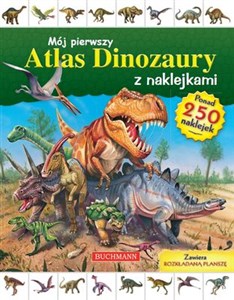 Bild von Mój pierwszy atlas dinozaurów z naklejkami(B)