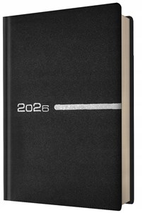 Bild von Kalendarz 2026 A5 dzienny czarny