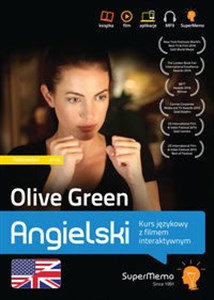 Bild von Olive Green Kurs językowy z filmem interaktywnym poziom podstawowy A1-A2