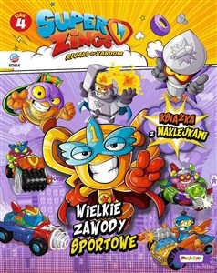 Bild von SuperZings. Książka z naklejkami. Seria 4