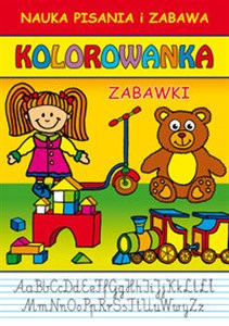Bild von Zabawki Nauka pisania i zabawa Kolorowanka