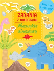 Bild von Zadania z naklejkami. Niezwykłe dinozaury