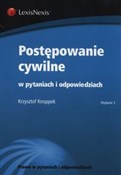Postępowan... - Krzysztof Knoppek - Ksiegarnia w niemczech