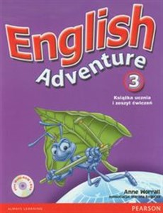 Obrazek English Adventure 3 Podręcznik i zeszyt ćwiczeń + 2CD