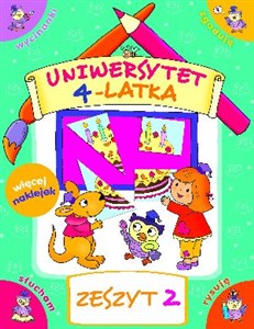 Obrazek Uniwersytet 4-latka Zeszyt 2