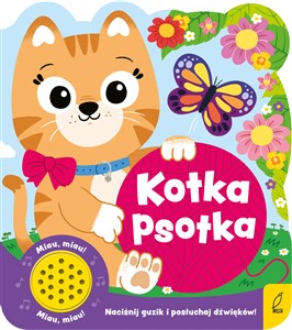 Obrazek Kotka psotka Książeczka dźwiękowa