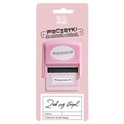 Pokaż szczegóły dla Pieczątka z napisem - Najpiękniejsza Książka : Pieczątka ...