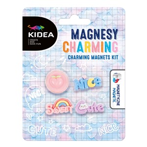 Obrazek Magnesy Charming 4 szt. Kidea