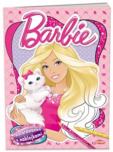 Obrazek Barbie Kolorowanka z naklejkami