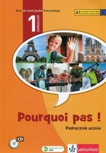 Obrazek Pourquoi pas 1 Język francuski Podręcznik z płytą CD Gimnazjum