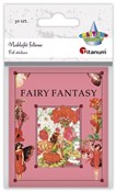 Pokaż szczegóły dla Naklejki foliowe Fairy Fantasy wróżki różowe 30szt Polska książka : Naklejki f...