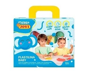 Obrazek Zestaw plastelina baby 4 kolory po 38 g