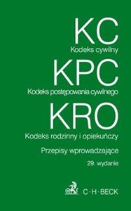 Obrazek Kodeks cywilny Kodeks postępowania cywilnego Kodeks rodzinny i opiekuńczy