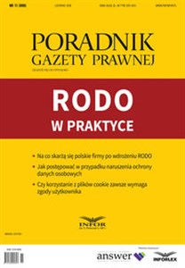 Bild von RODO w praktyce Poradnik Gazety Prawnej 11/2018