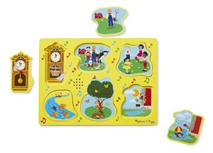 Bild von Melissa and Doug, Puzzle Dźwiękowe Angielskie Rymowanki 2+