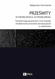 Obrazek Prześwity W stronę światła, w stronę mroku Transformacja przestrzeni i inne metody modelowania procesów percepcyjnych w malarstwie