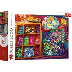 Bild von Puzzle 3000 Wieczór z puzzlami 33079