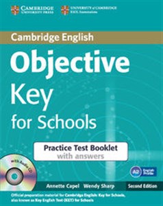 Bild von Objective Key for Schools Practice Test Booklet with answers + CD