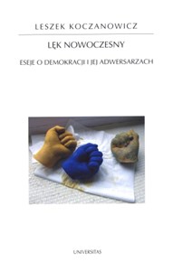 Obrazek Lęk nowoczesny Eseje o demokracji i jej adwersarzach