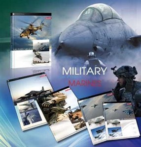 Bild von Brulion A5/96K linia MILITARY (5szt)