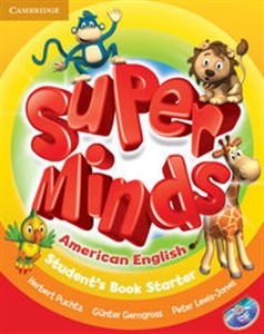 Obrazek Super Minds American English Starter Student's Book with DVD-ROM