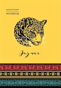 Obrazek Notatnik ozdobny 143x210/64K kratka Jaguar