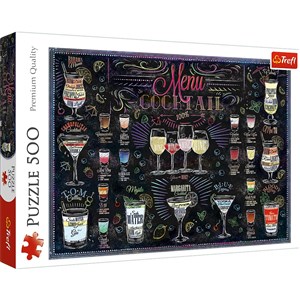 Bild von Puzzle 500 Karta drinków 37452