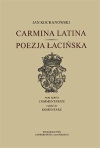 Obrazek Carmina latina Poezja Łacińska Część 3 Komentarz