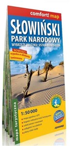 Obrazek Słowiński Park Narodowy Wybrzeże Bałtyku Ustka, Rowy, Łeba laminowana mapa turystyczna 1:50 000